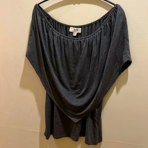 N/P gray dress top.  Super cute! NWOT